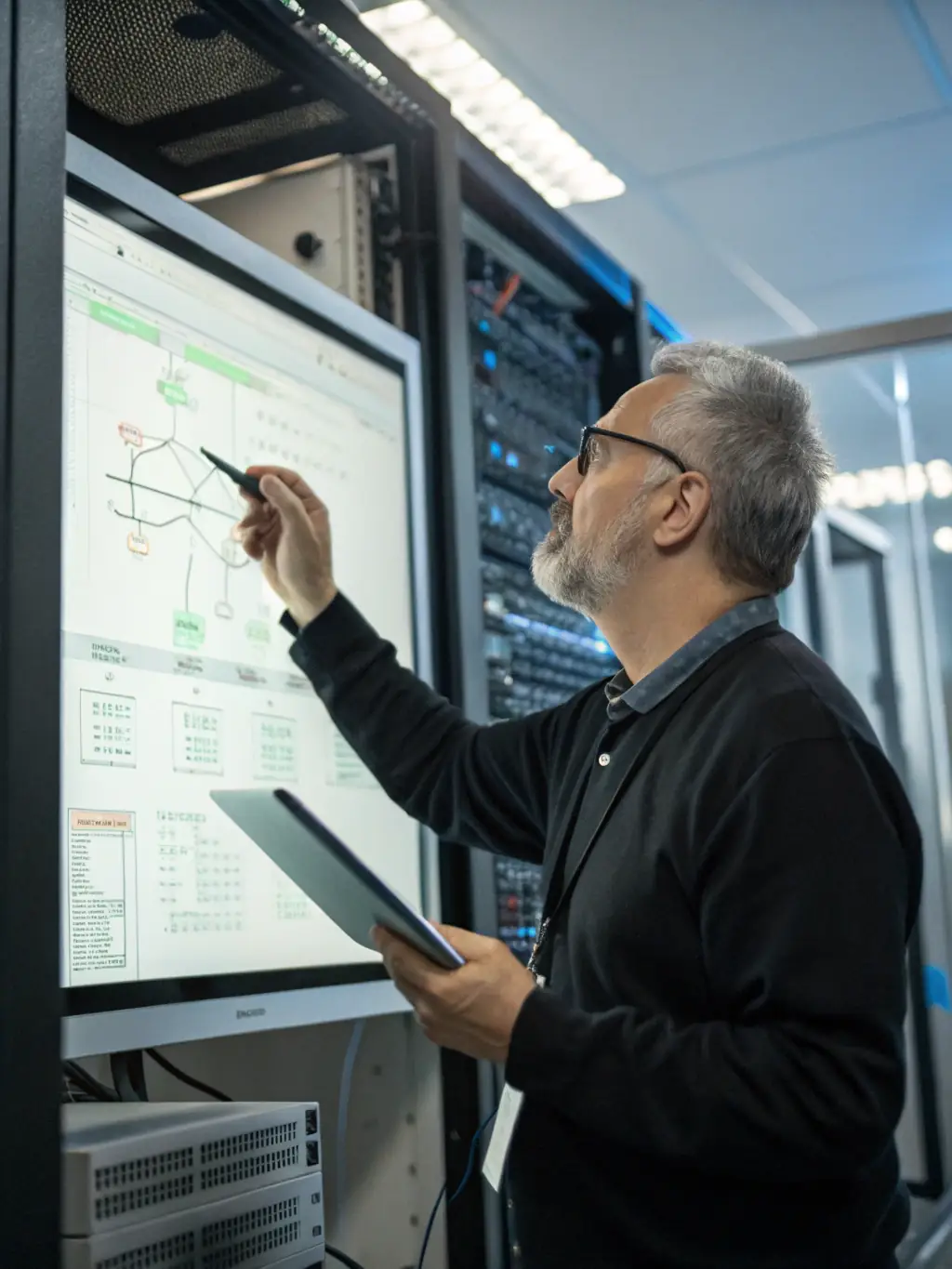A cybersecurity expert is conducting a security audit for a client, identifying vulnerabilities and recommending security enhancements.